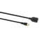 QED Connect USB Male C to Female A Cable Black