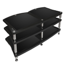 Bassocontinuo Ghironda 2.1 Double Wide (3 Tier Set) Audio Rack