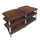 Bassocontinuo Ghironda 2.1 Double Wide (3 Tier Set) Audio Rack