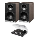ELAC Debut ConneX 6 Bookshelf Speakers with Turntable Bundle