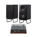 ELAC Connex DCB41-ADSUM Active Speakers with Turntable Bundle