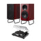 ELAC Connex DCB41-ADSUM Active Speakers with Turntable Bundle