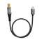 FiiO LD-LT1 USB Type B to Lightning Cable Black