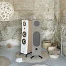 Focal Kanta N°3 Floorstanding Speakers Pair Warm Taupe Ivory Matte