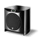 Focal SW 1000 BE Active Subwoofer Black Lacquer
