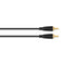 QED Connect Subwoofer RCA Cable Black