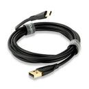 QED Connect USB Male C to Male A Cable Black