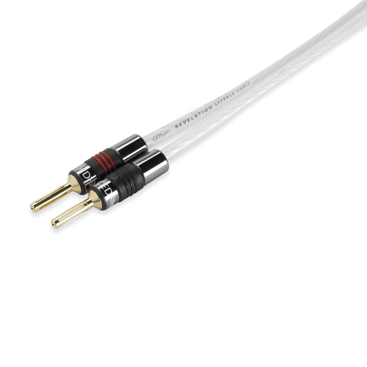 QED Revelation Speaker Cable Banana Pair – Addicted To Audio