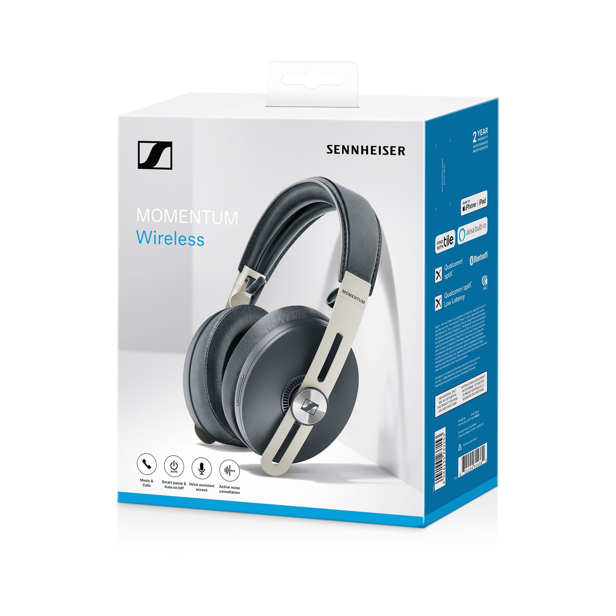 Sennheiser Momentum Wireless Noise Cancelling Headphones (M3AEBTXL