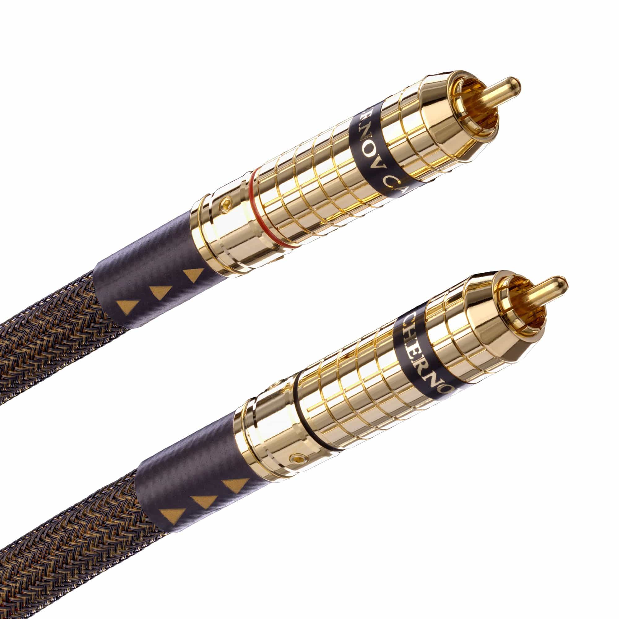 美品 TCHERNOV AUDIO CABLE Reference IC RCA 0.62m ペア チェルノフ オーディオ RCAケーブル (3) ∬ 7334D-17