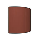 Vicoustic Cinema Round Ultra VMT Absorbers Brown Oak with Brown Face