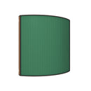 Vicoustic Cinema Round Ultra VMT Absorbers Locarno Cherry with Must Green Face