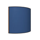 Vicoustic Cinema Round Ultra VMT Absorbers Metallic Copper with Blue Face