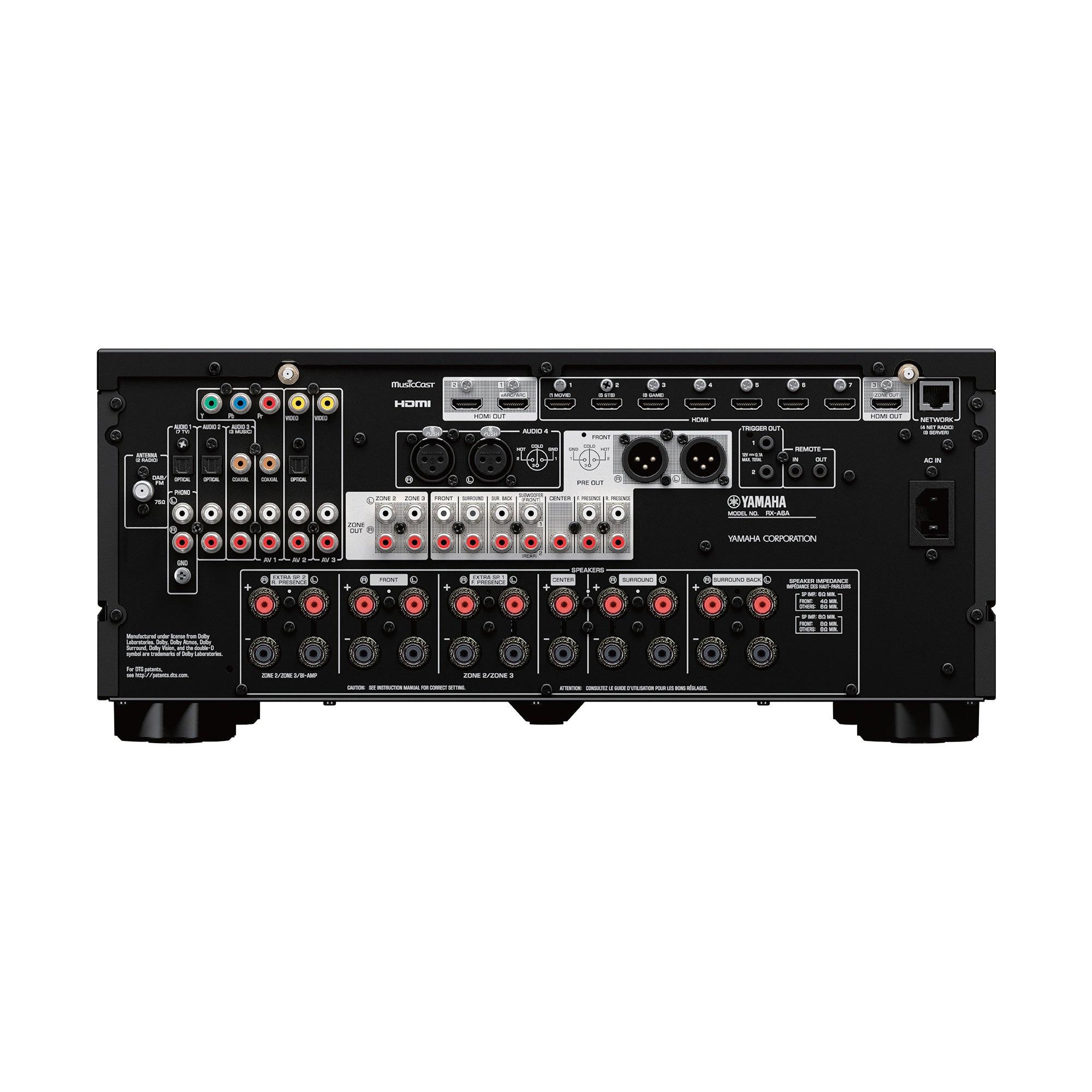 YAMAHA RX-A8A(B) きらし BLACK aventage