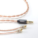 ddHiFi BC110A Sunset Silver-Plated OFC 3.5mm to MMCX Earphone Cable