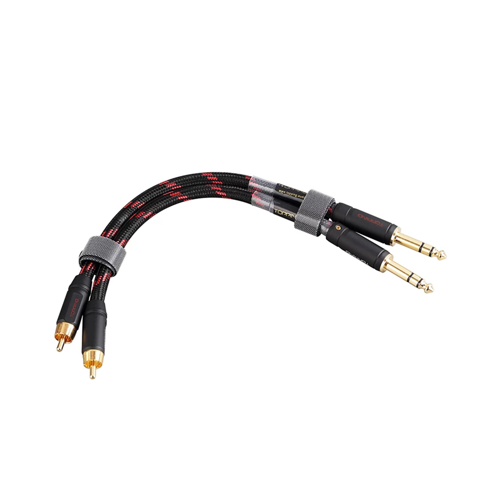 Topping TCRT1-25 RCA to TRS Cable 25cm – Addicted To Audio